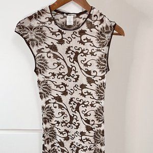 Vivienne Tam sheer dress size 3